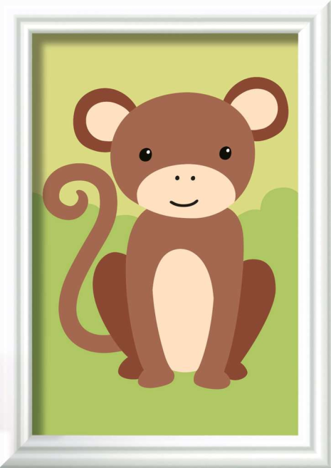 Ravensburger CreArt Serie F - Wild Monkey