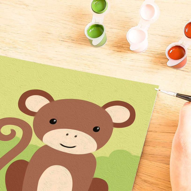 Ravensburger CreArt Serie F - Wild Monkey