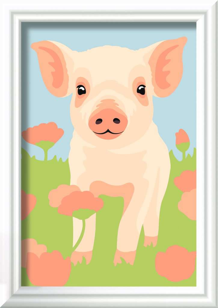 Ravensburger CreArt Serie F - Cute Piglet