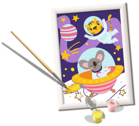 Ravensburger CreArt Serie E - Animals in Space