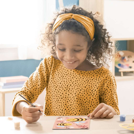 Ravensburger CreArt Serie E Glitter - Happy Bumblebees