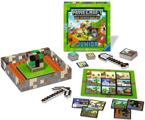 Vrolijke kinderspellen Minecraft Builder Junior