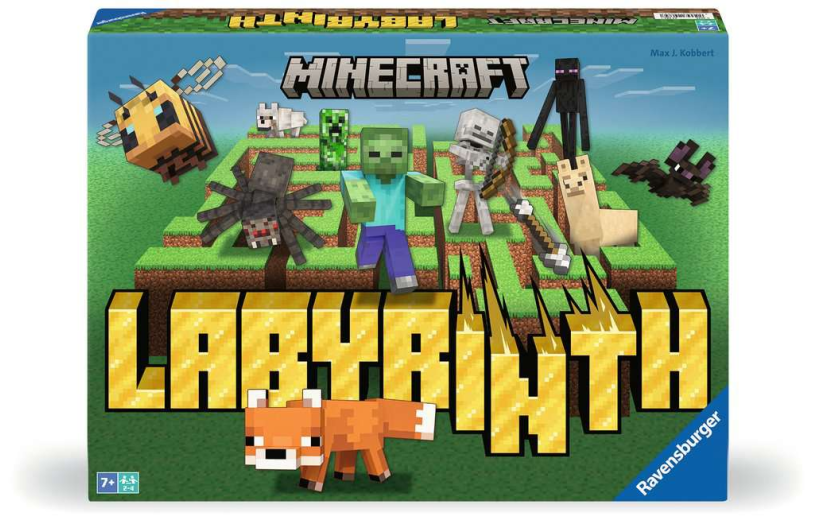 Vrolijke kinderspellen Minecraft Labyrinth