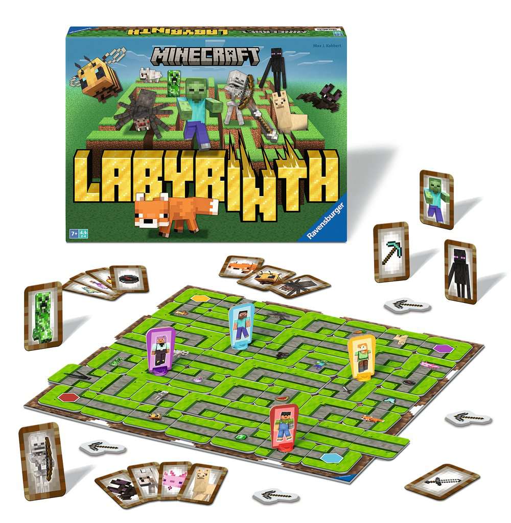 Vrolijke kinderspellen Minecraft Labyrinth