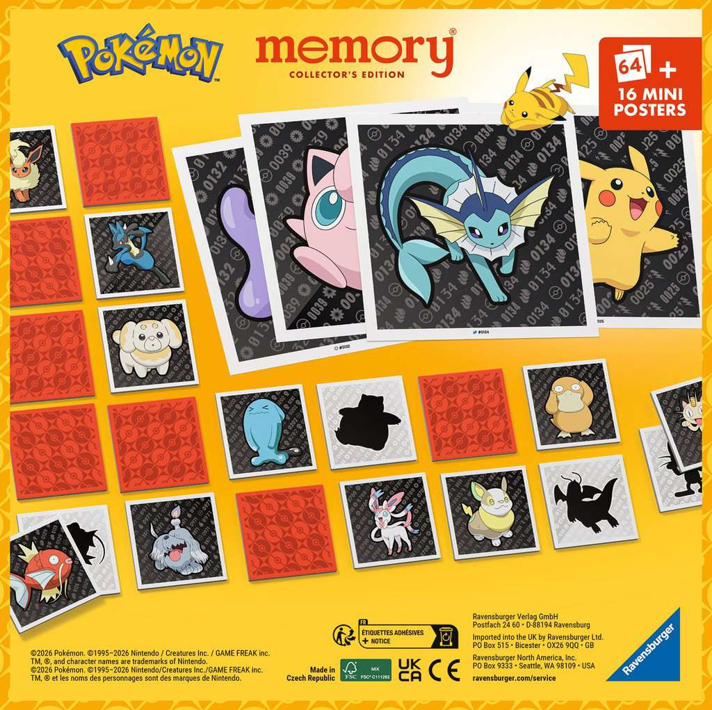 Ravensburger Pokemon Collector memory