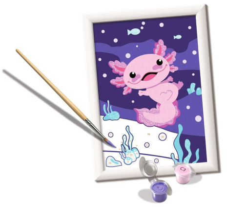 Ravensburger CreArt Serie E Glitter - Axolotl