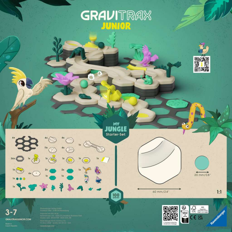 GraviTrax Junior Starter-Set L Jungle