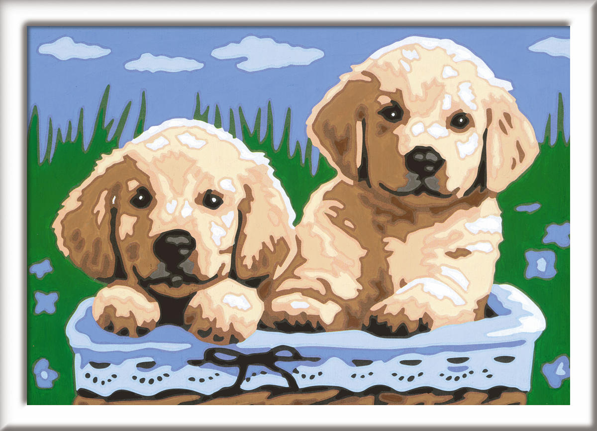 Ravensburger CreArt Serie E - Cute Puppies