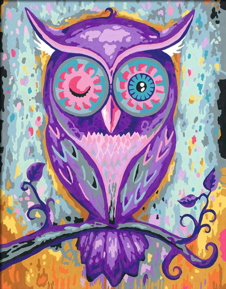 Creart Large - Dreaming owl