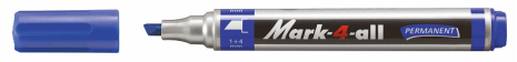 STABILO Mark-4-All 651 marker beitel blauw 10 st.