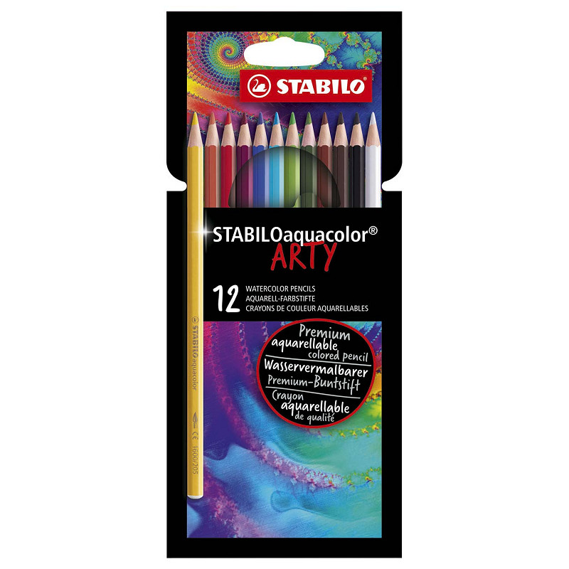 STABILO aquacolor Arty etui 12 stuks