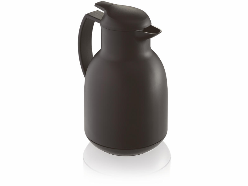 Leifheit bolero isoleerkan 1,0 l zwart transparant