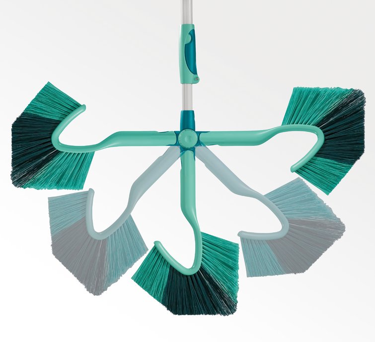 Leifheit dusty stofbezem 110-190 cm met telescoopsteel