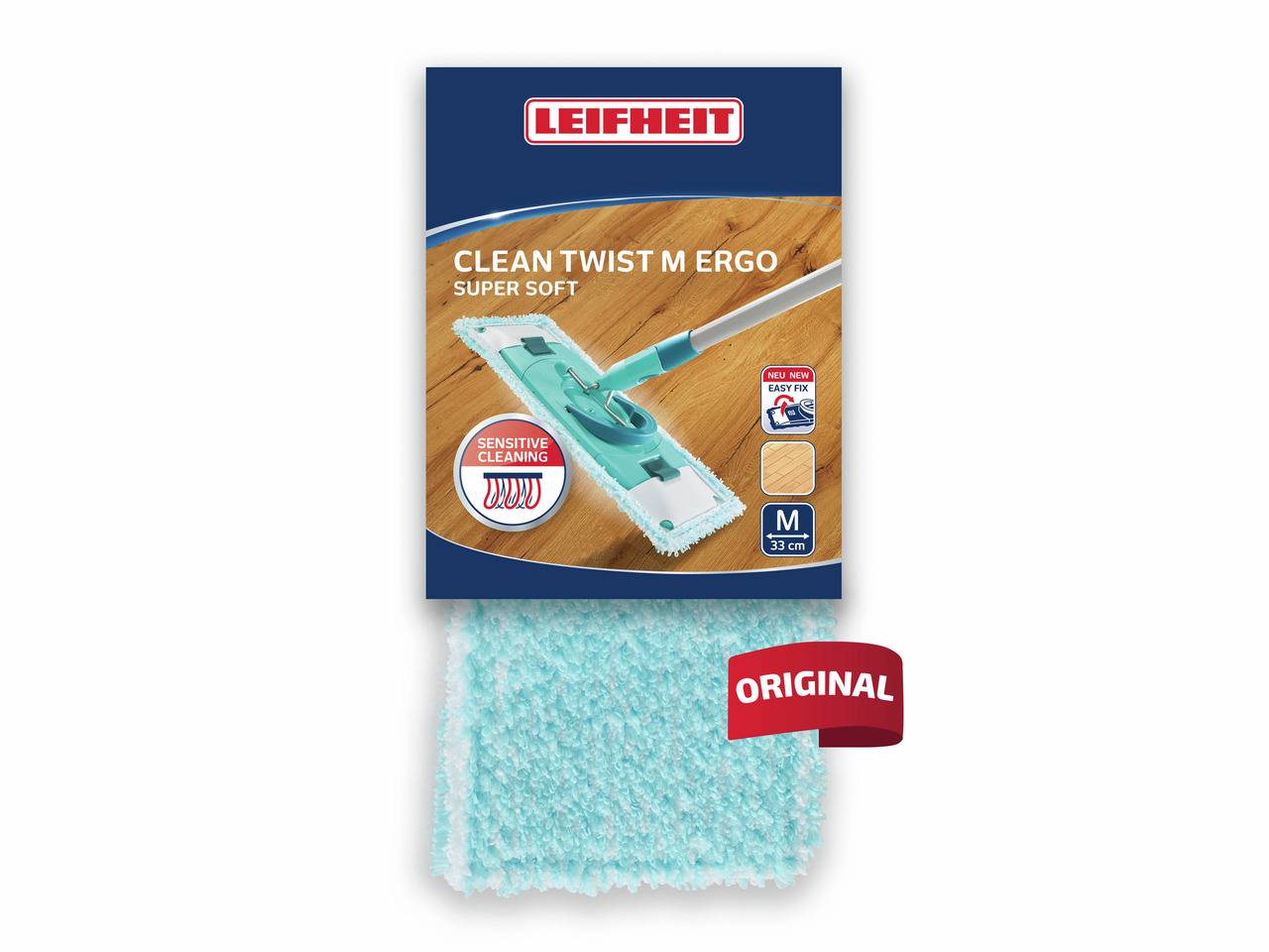 Leifheit clean twist/powerclean vloerwisser M 33cm