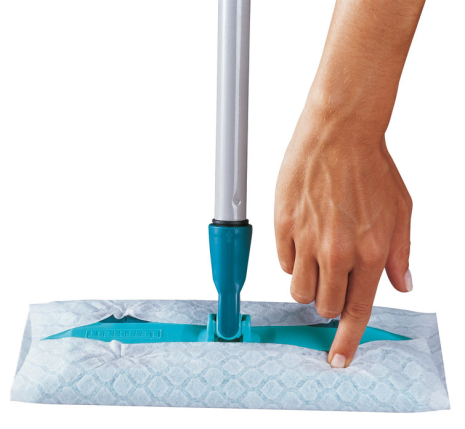 Leifheit clean & away vloerwisser met telescoopsteel