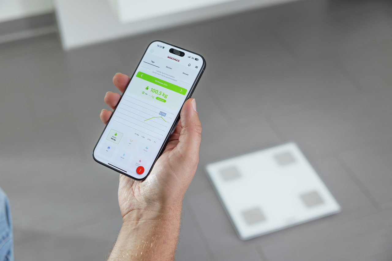 Soehnle personenweegschaal digital shape sense connect lite