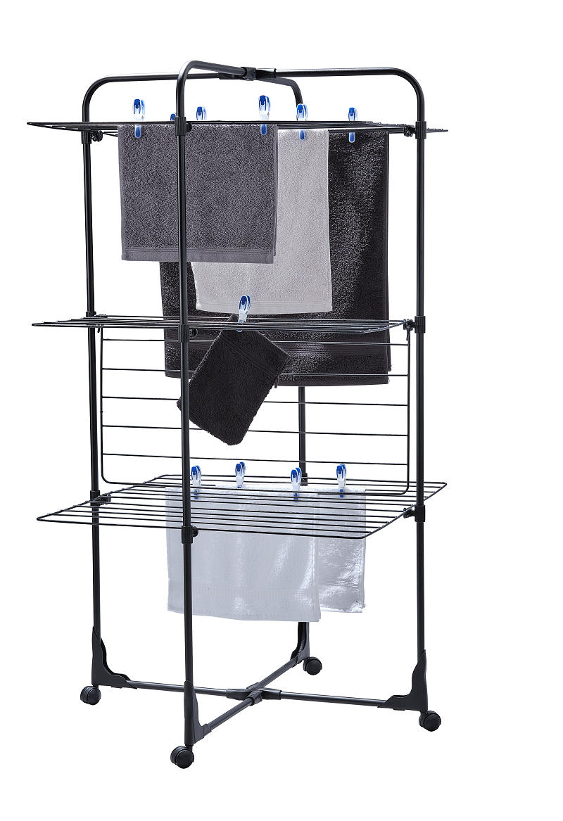 Leifheit droogtoren Classic 270 - zwart