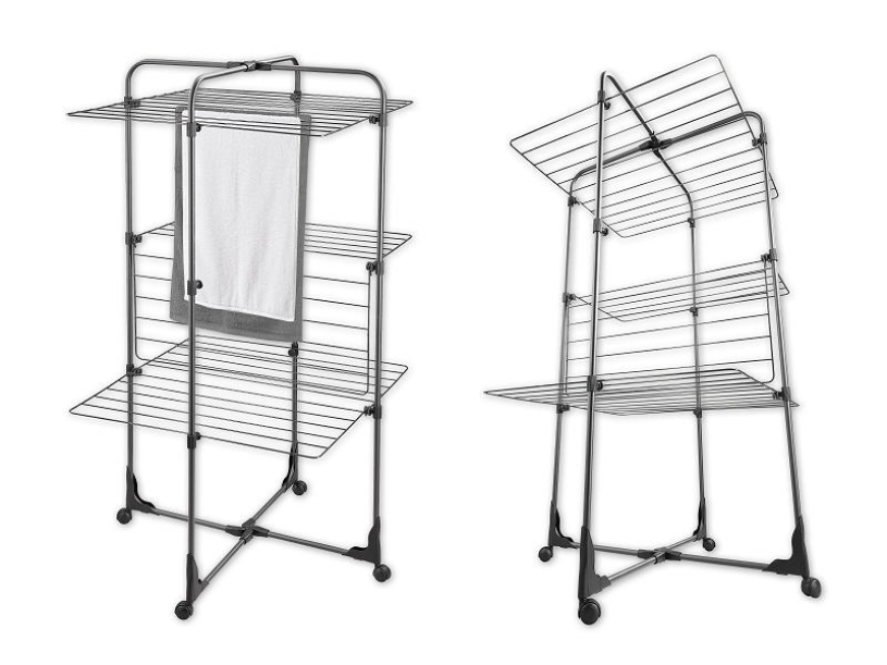 Leifheit droogtoren Classic 270 - zwart