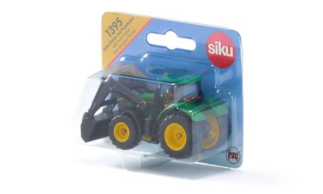 Siku blister serie 13 John Deere with front loader