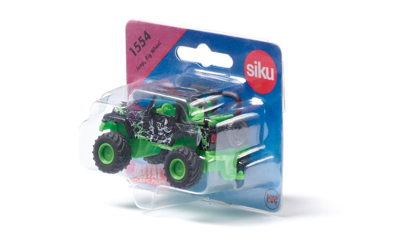 Siku blister serie 15 Jeep Big Wheel
