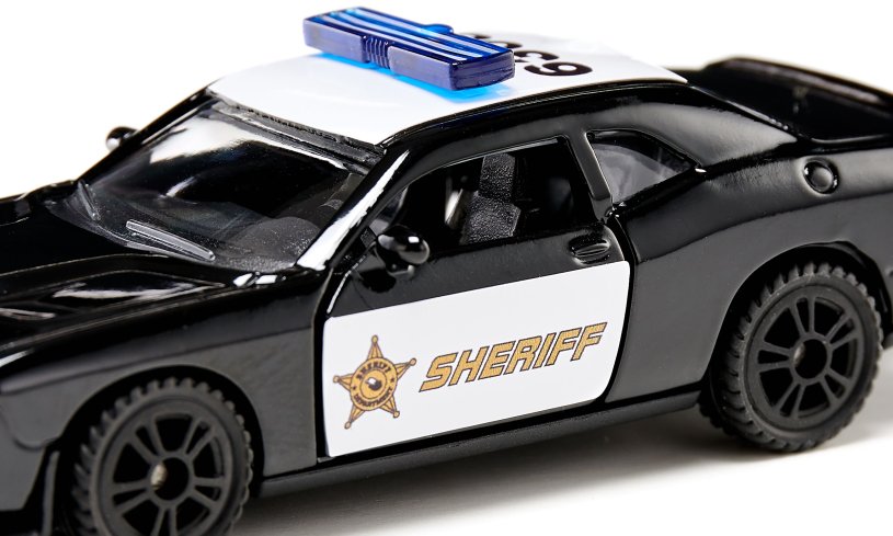 Siku blister serie 15 Dodge Challenger SRT County
Sheriff