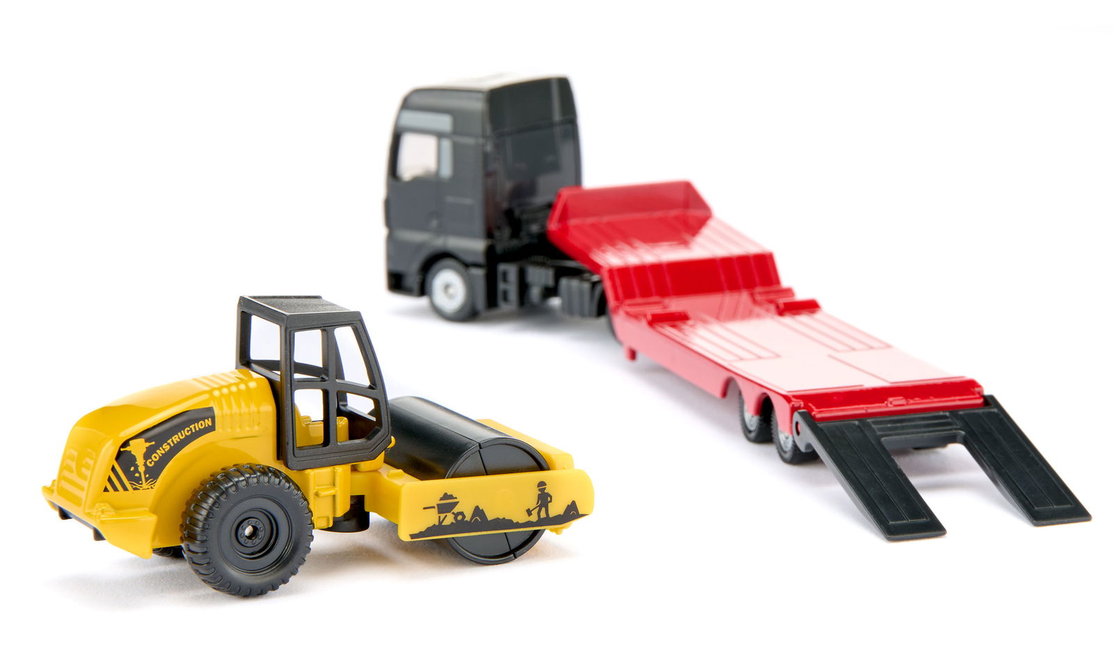 Siku Super MAN Vrachtwagen met wegenwals