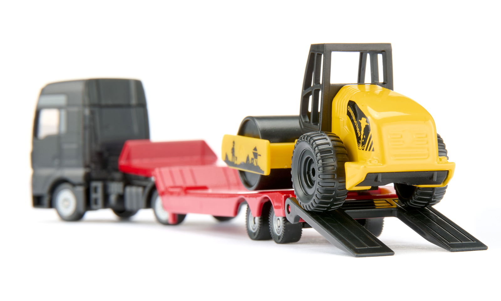 Siku Super MAN Vrachtwagen met wegenwals