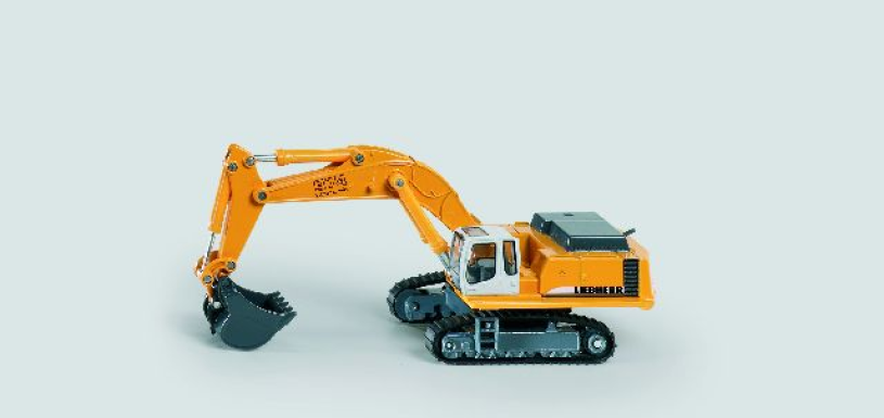 Siku Super Liebherr Graafmachine met rupsbanden