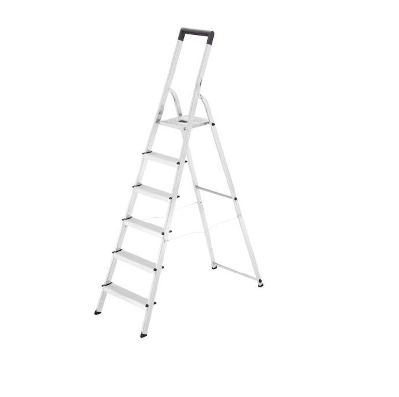 Hailo L40 Easyclix huishoudtrap 6 treden