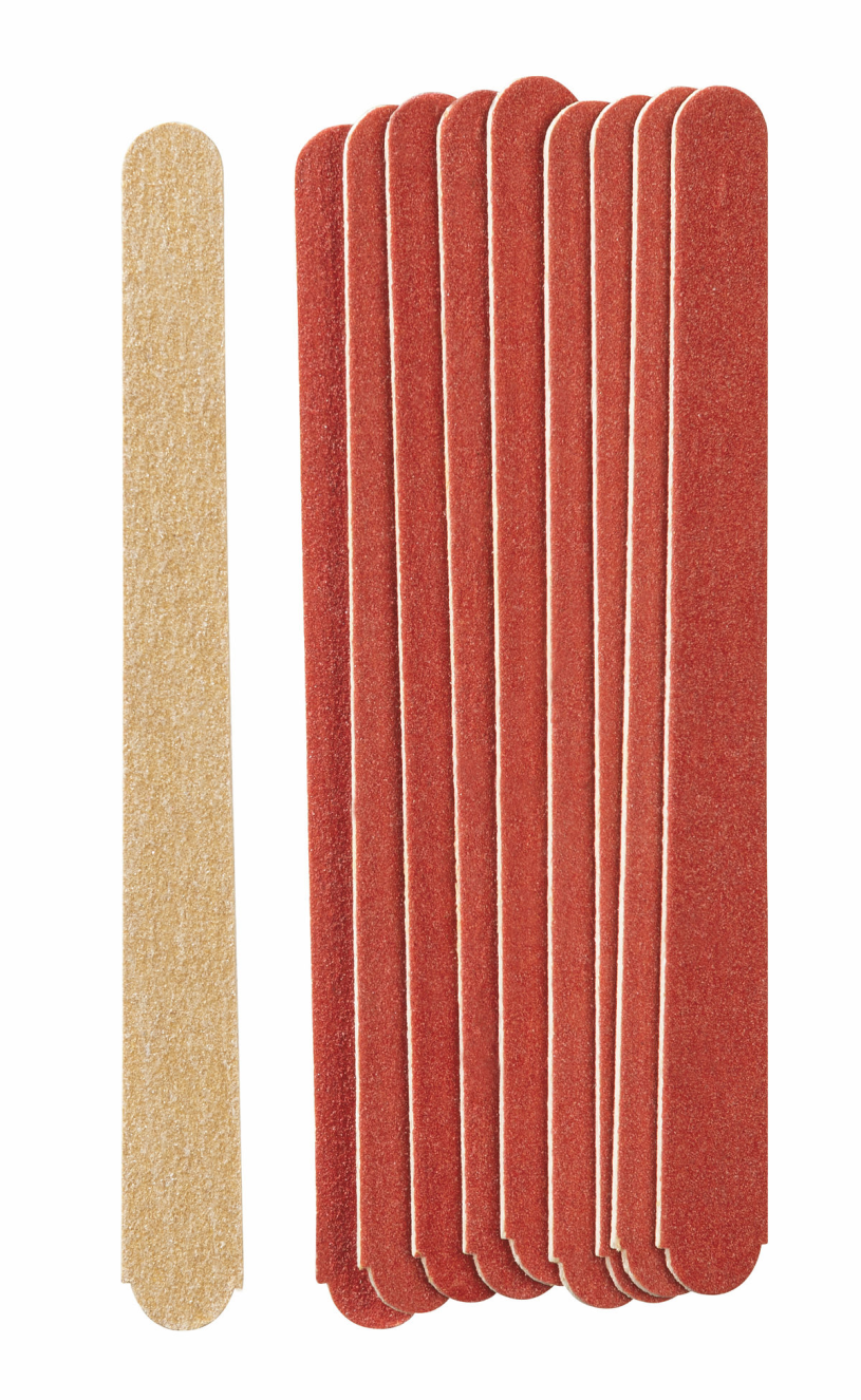 Titania Nagelvijl dubbelzijdig hout 11.5cm - 10 stuks