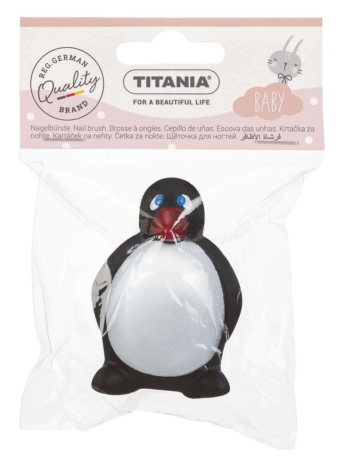 Titania Nagelborstel kind assorti