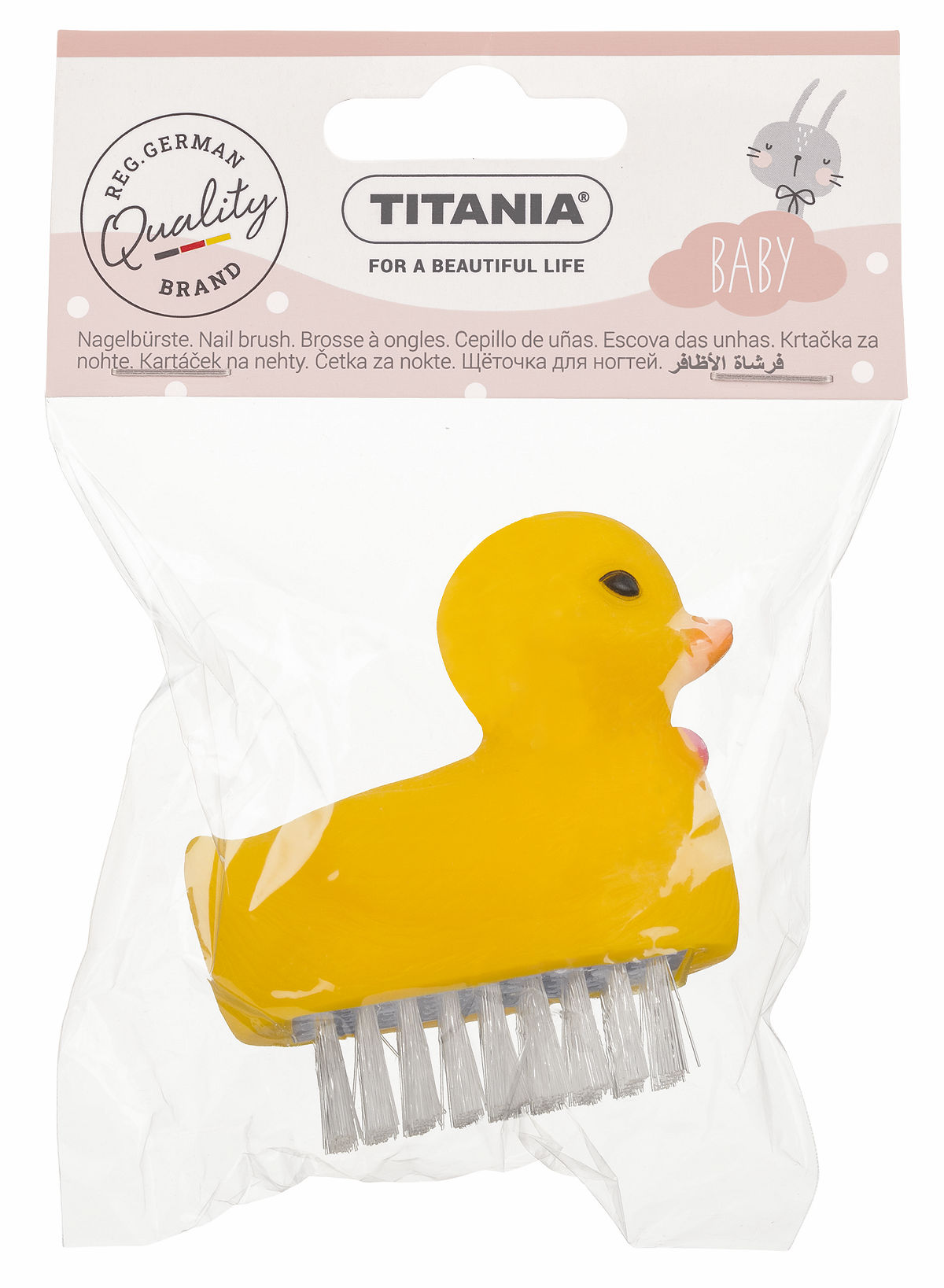 Titania Nagelborstel kind assorti