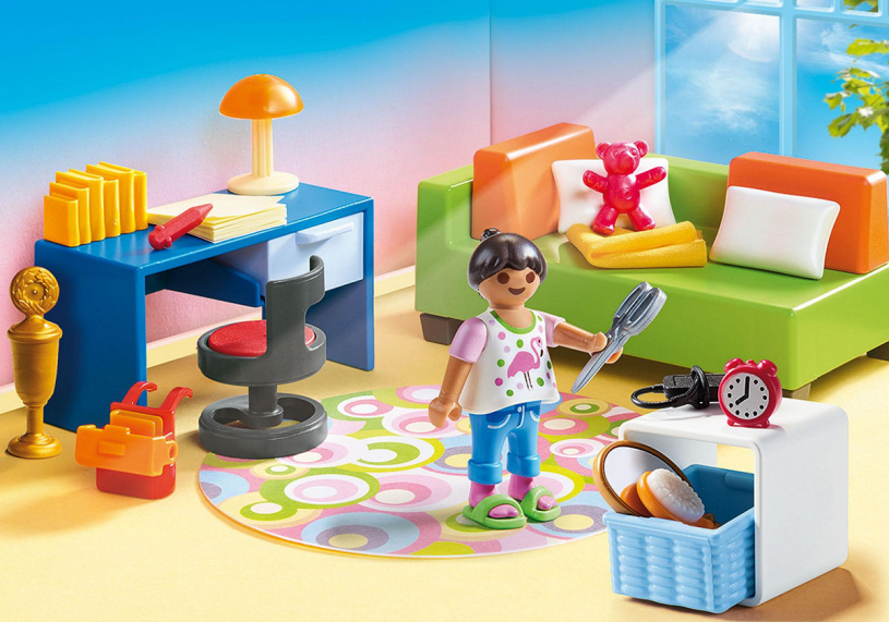 Playmobil Dollhouse Kinderkamer met bedbank