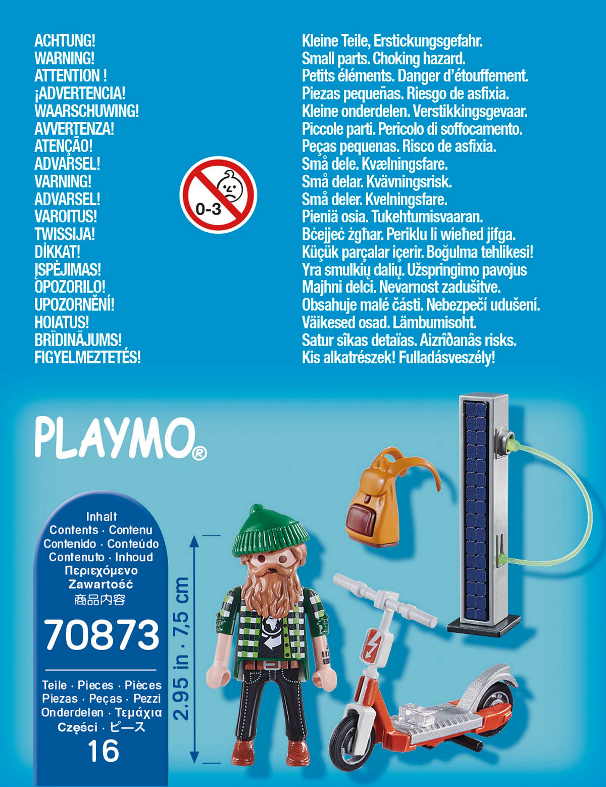 Playmobil Special Plus Hipster met e-scooter