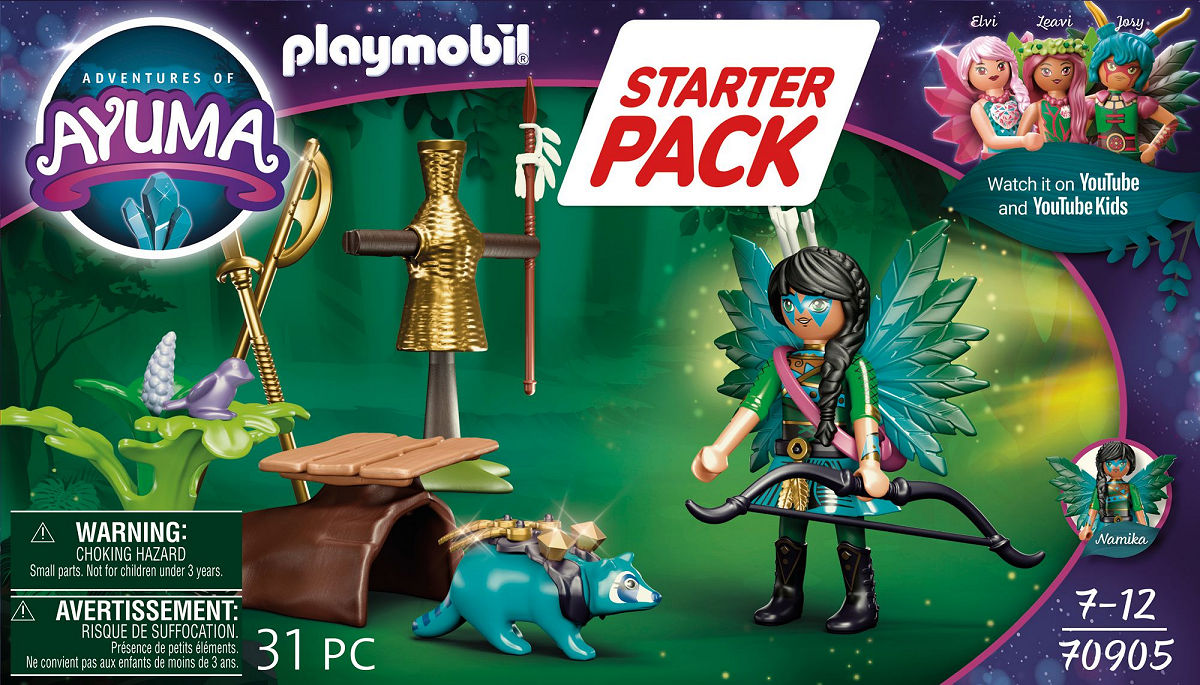 Playmobil Starterpack Knight Fairy met wasbeer