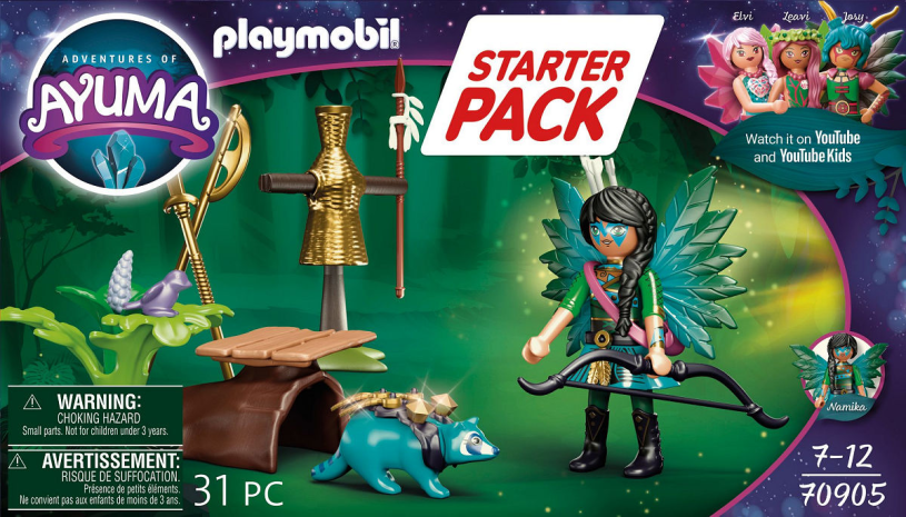 Playmobil Starterpack Knight Fairy met wasbeer