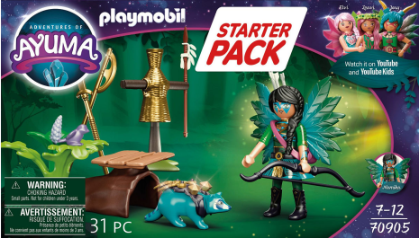 Playmobil Starterpack Knight Fairy met wasbeer
