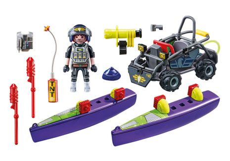Playmobil Action Heroes SE-multiterreinwagen
