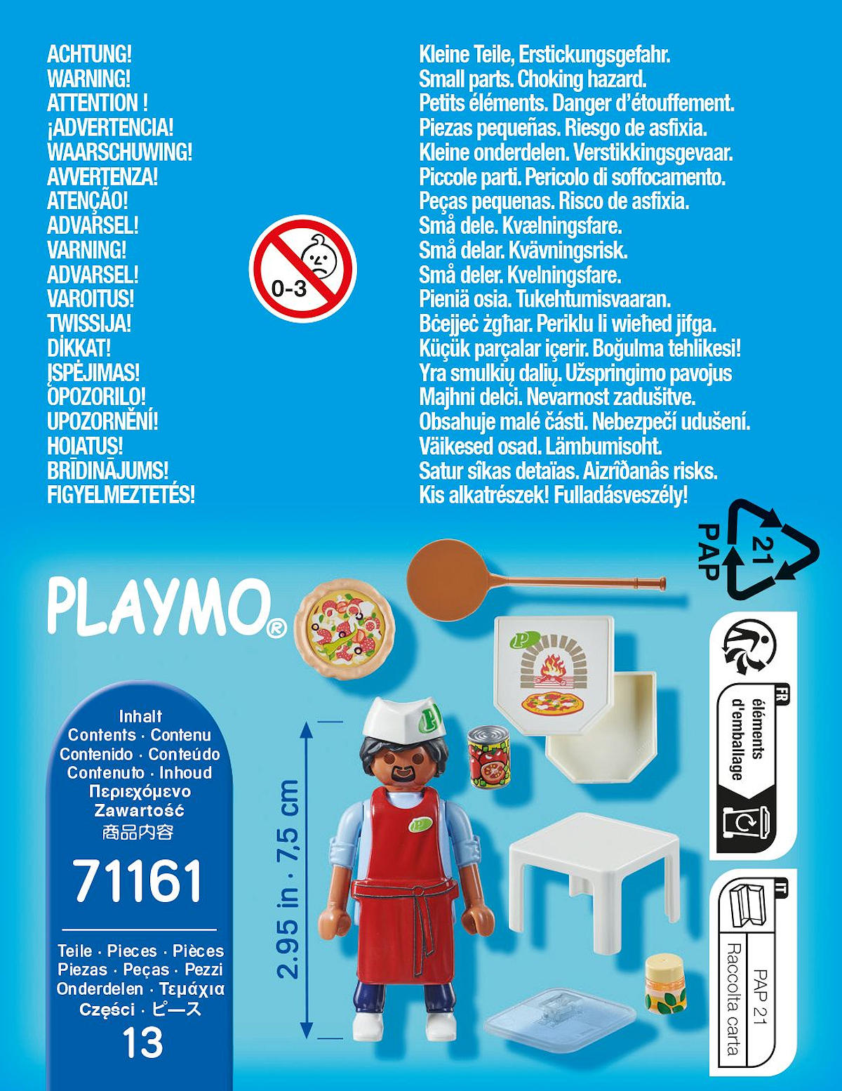 Playmobil Special Plus Pizzabakker
