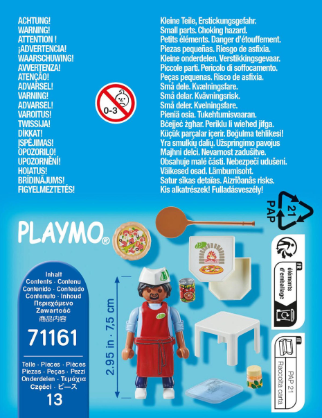 Playmobil Special Plus Pizzabakker