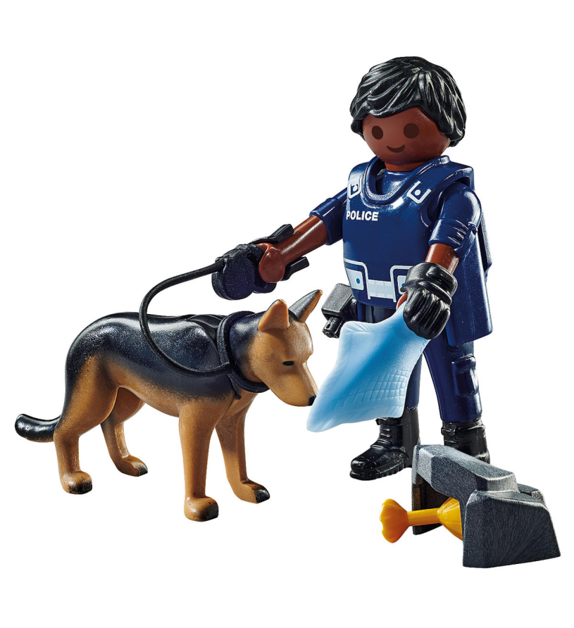 Playmobil Special Plus Politieagent met speurhond