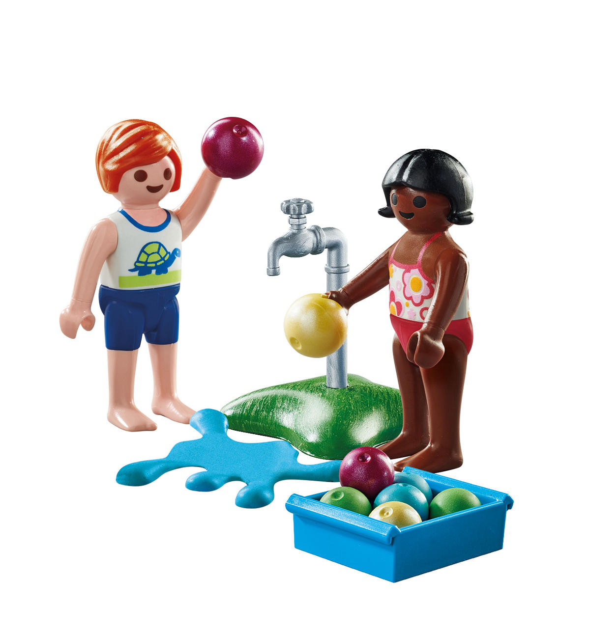 Playmobil Special Plus Kinderen met waterballonnen