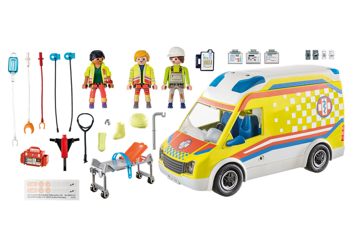Playmobil Action Heroes Ambulance met licht en geluid