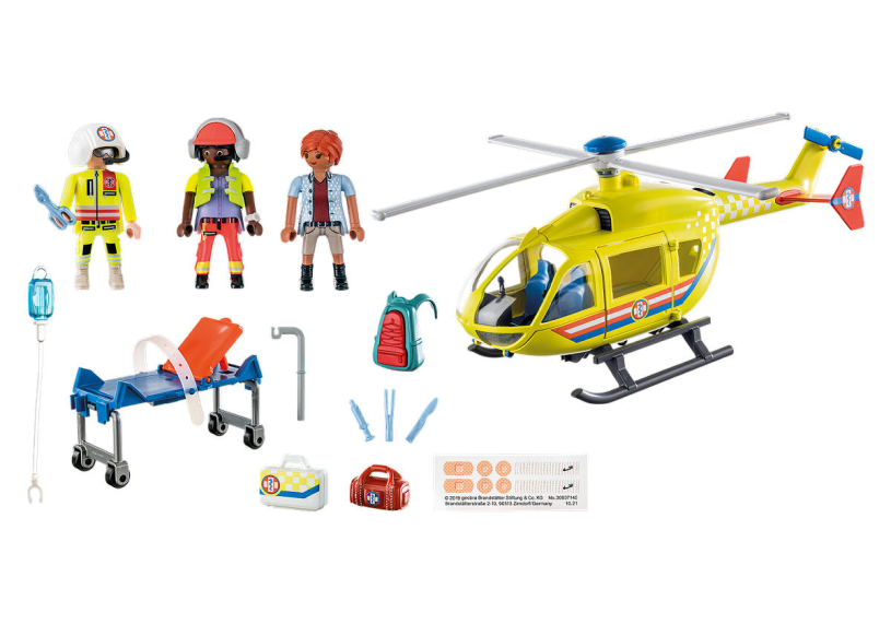 Playmobil Action Heroes Reddingshelikopter