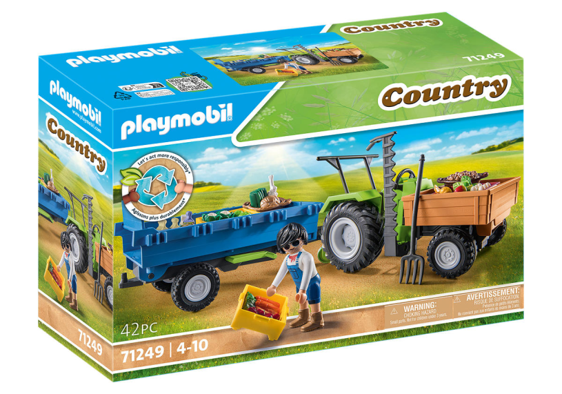 Playmobil Country Trekker met aanhanger