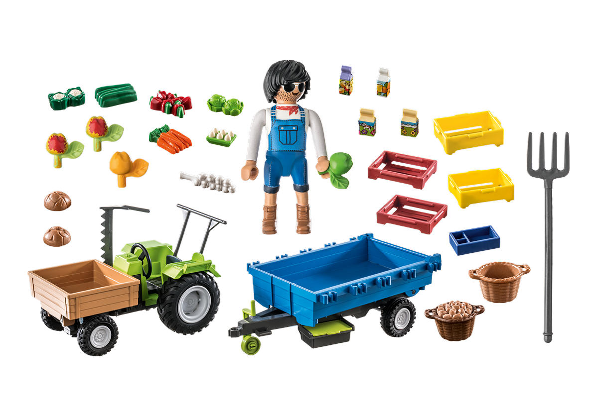 Playmobil Country Trekker met aanhanger
