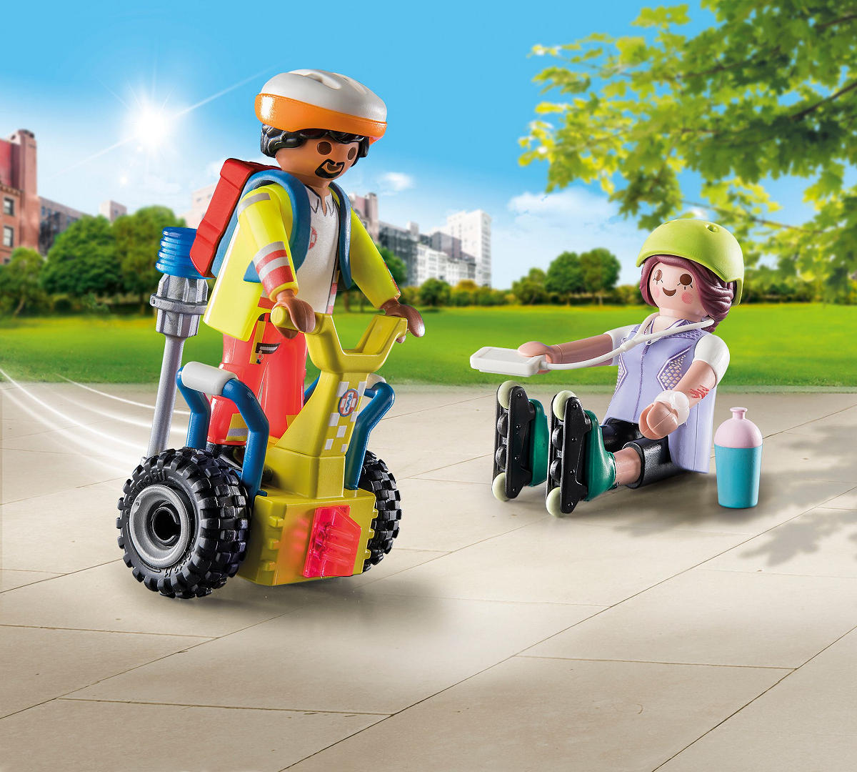 Playmobil Starterpack Rescue met segway