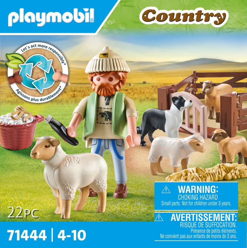 Playmobil Country Jonge herder met schapen