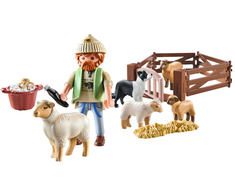 Playmobil Country Jonge herder met schapen