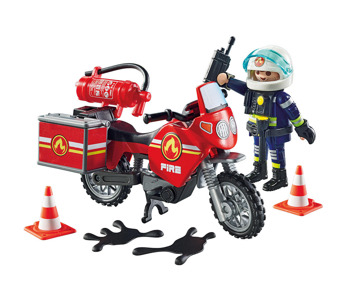 Playmobil Action Heroes Brandweer op de plaats van het ongev